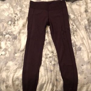 Lululemon - maroon pants- hardly worn!